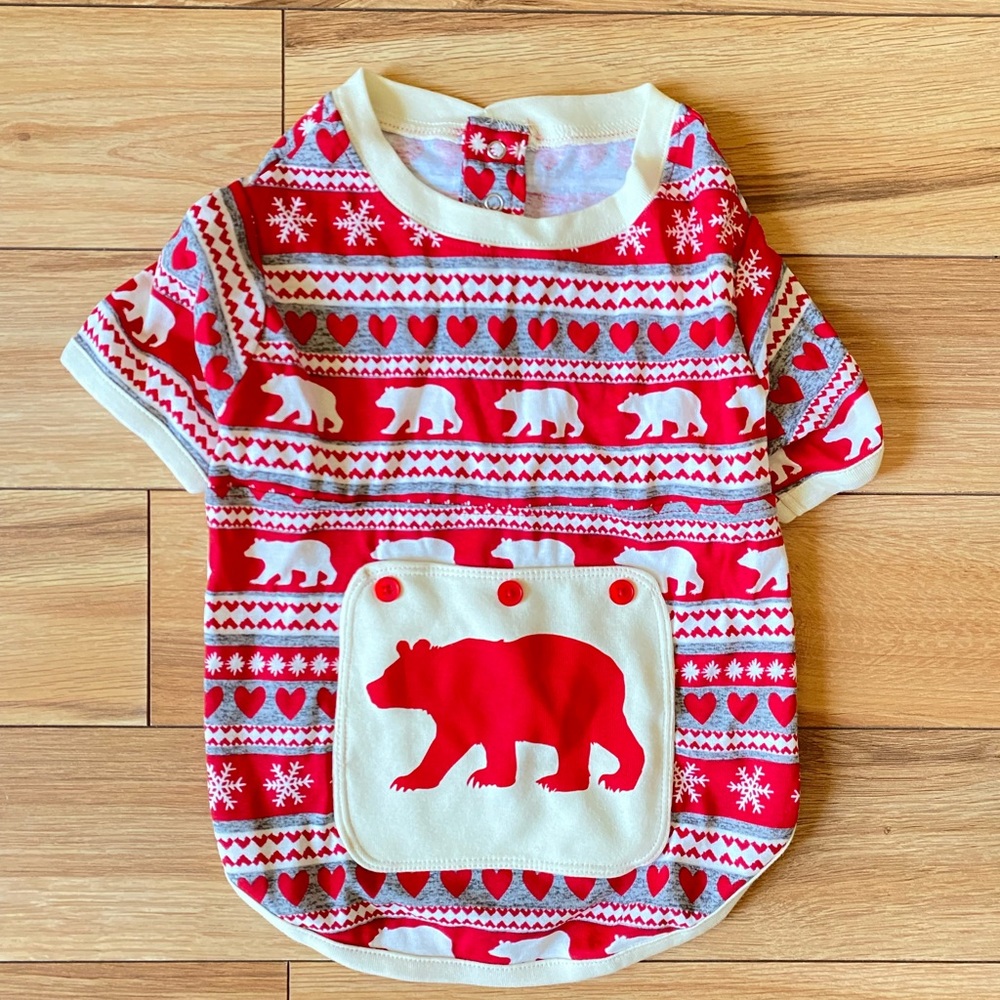 Little Blue House by Hatley. Pet sleeper / onesie.